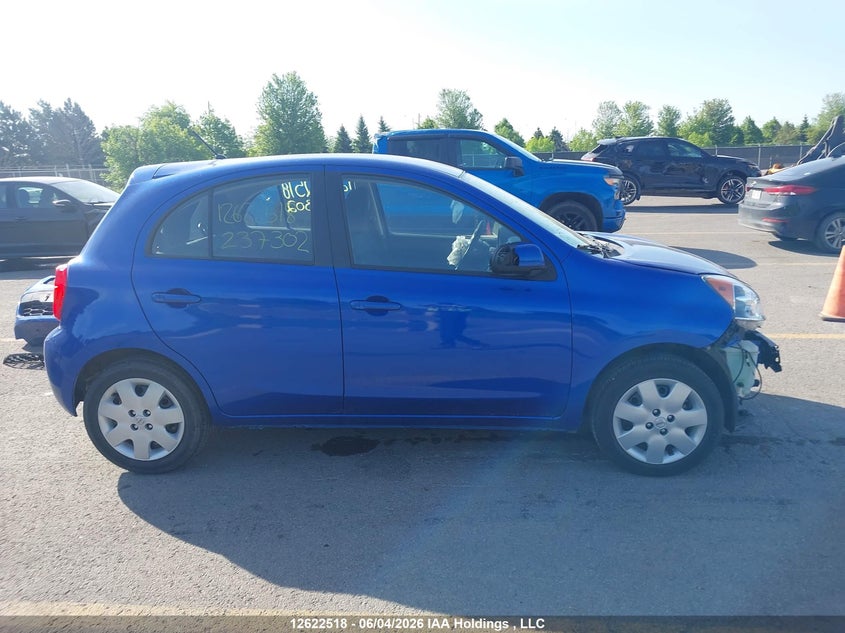 2019 Nissan Micra S/Sr/Sv VIN: 3N1CK3CP1KL237302 Lot: 12622518