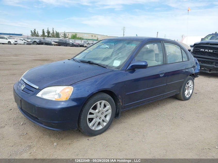 2002 HONDA CIVIC SEDAN 1.7L I-4 115HP