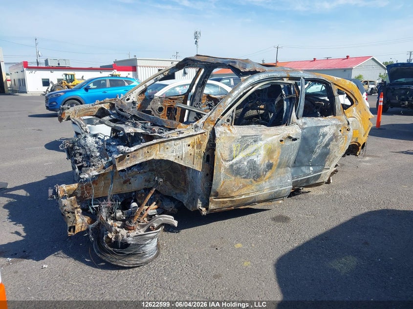 2022 Acura MDX, Повністю згоріле, IAAI, VIN 5J8YE1H45NL802133 — фото 2