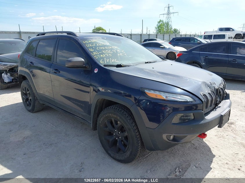Vin: 1c4pjmbs6gw356932, lot: 3022076, jeep cherokee trailhawk 2016 img_1