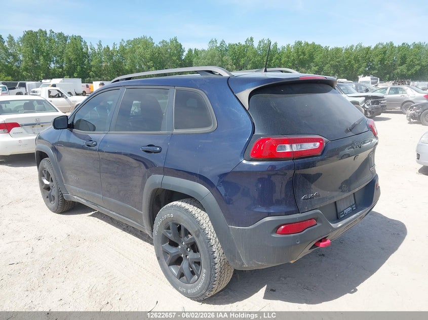Vin: 1c4pjmbs6gw356932, lot: 3022076, jeep cherokee trailhawk 20163