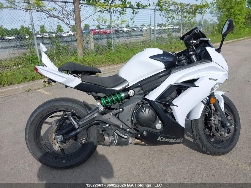 2015 Kawasaki Ex650 F VIN: JKAEXEF11FDA22456 Lot: 12622663