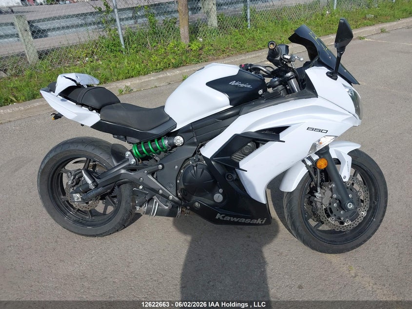 2015 Kawasaki Ex650 F VIN: JKAEXEF11FDA22456 Lot: 12622663