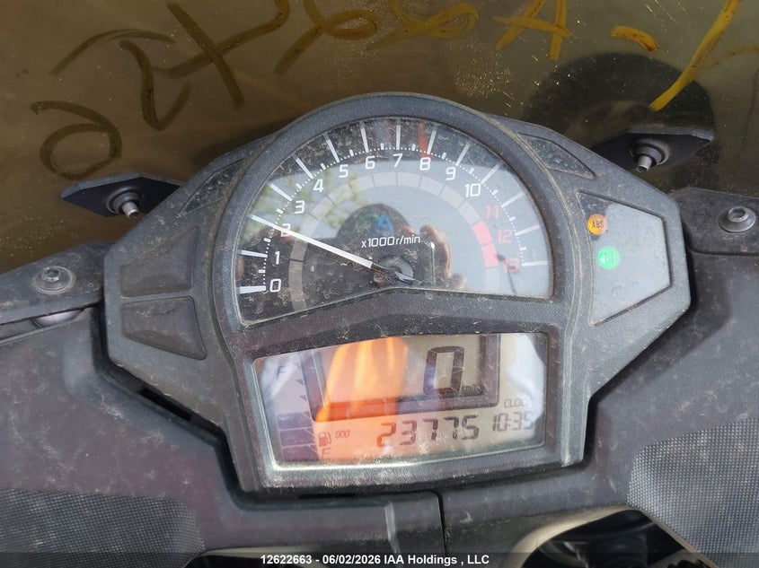 2015 Kawasaki Ex650 F VIN: JKAEXEF11FDA22456 Lot: 12622663