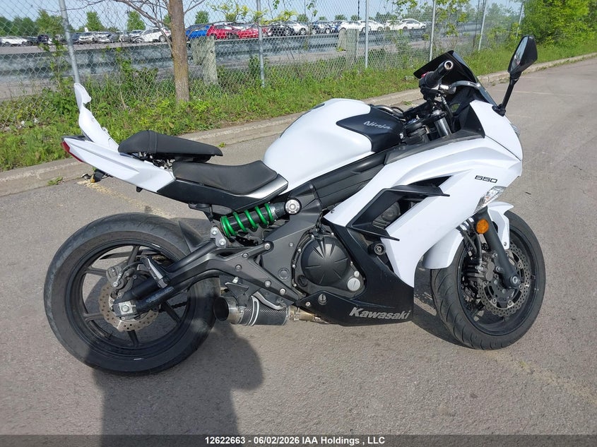 2015 Kawasaki Ex650 F VIN: JKAEXEF11FDA22456 Lot: 12622663