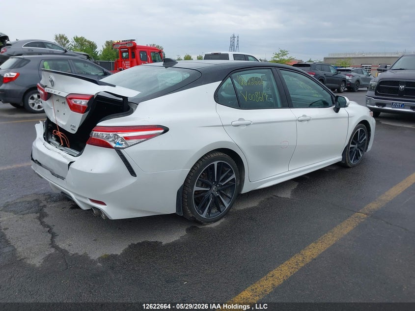 Vin: 4t1k61bk0lu008619, lot: 3022084, toyota camry 20204