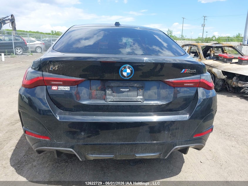 2022 BMW I4 M50 VIN: WBY33AW01NFM33010 Lot: 12622729