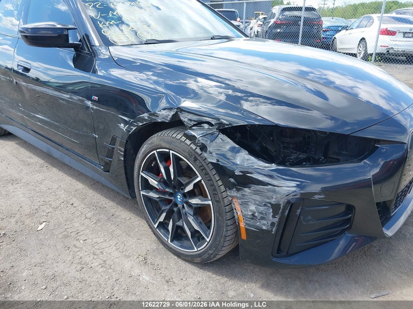 2022 BMW I4 M50 VIN: WBY33AW01NFM33010 Lot: 12622729