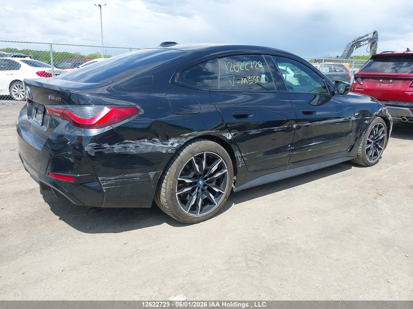 2022 BMW I4 M50 VIN: WBY33AW01NFM33010 Lot: 12622729