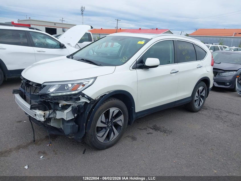 Vin: 5j6rm4h96gl806899, lot: 3022227, honda cr-v touring 20162