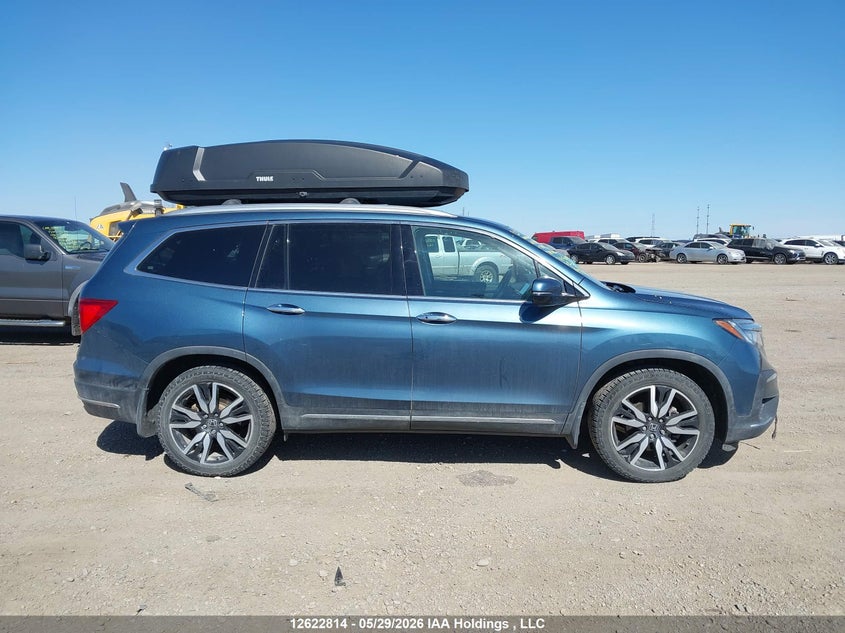 2020 Honda Pilot 3.5 Touring 7P blue Lot 111012622814 Vin 5FNYF6H63LB505100
