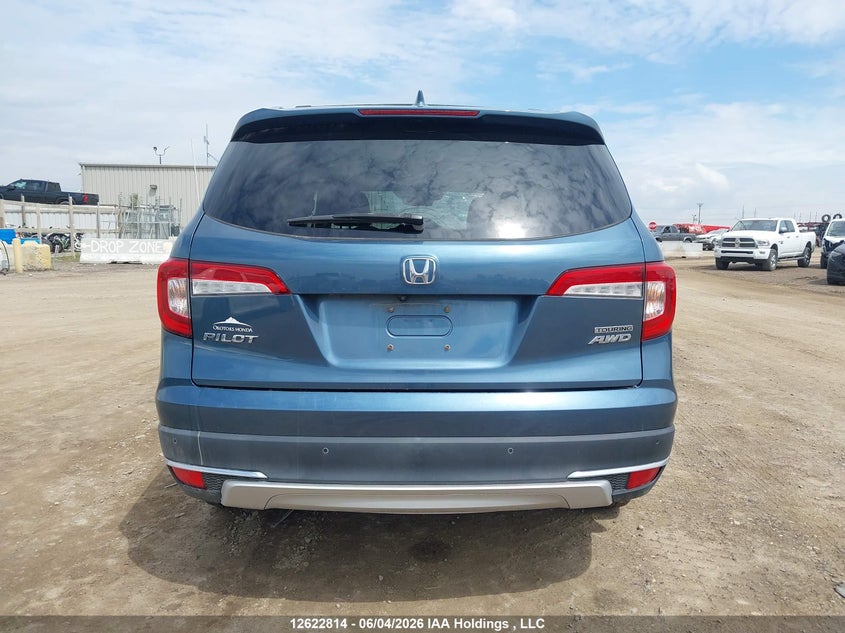 2020 Honda Pilot 3.5 Touring 7P blue Lot 111012622814 Vin 5FNYF6H63LB505100
