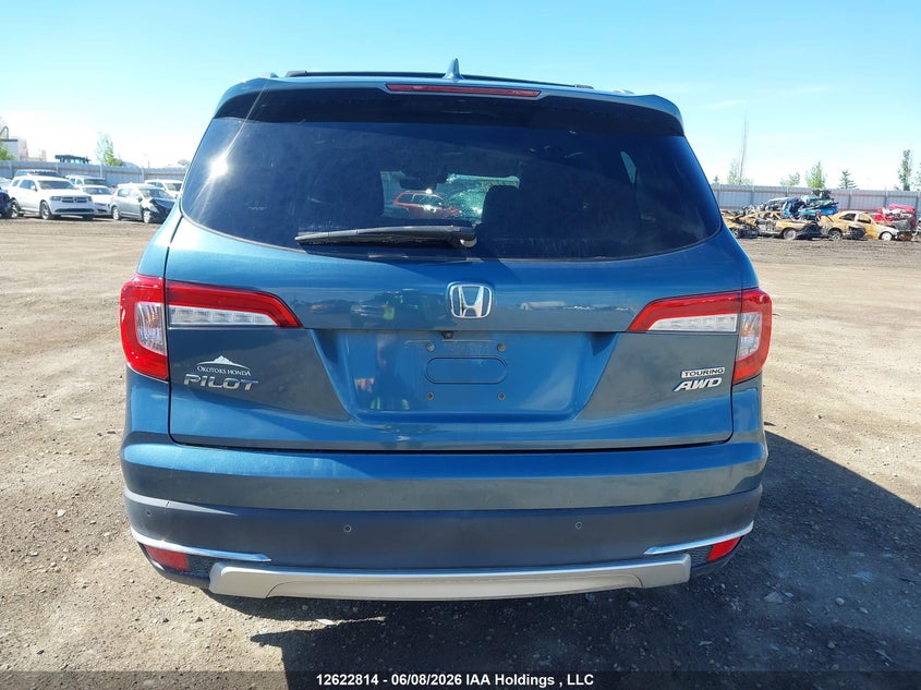2020 Honda Pilot 3.5 Touring 7P blue Lot 111012622814 Vin 5FNYF6H63LB505100