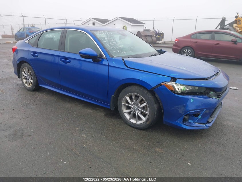 Vin: 2hgfe2f36nh106692, lot: 3022250, honda civic ex 2022 img_1