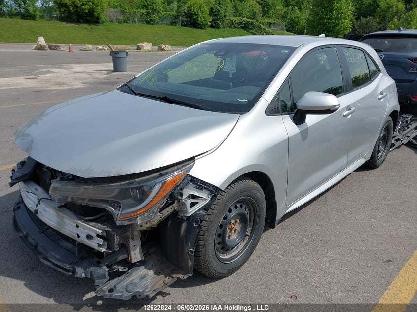 Vin: jtnk4rbe5k3011972, lot: 3022252, toyota corolla se/xse 20192