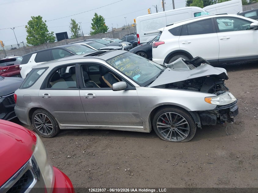 2005 SAAB 9-2X HATCHBACK 2.0L I4 FI SOHC NF4