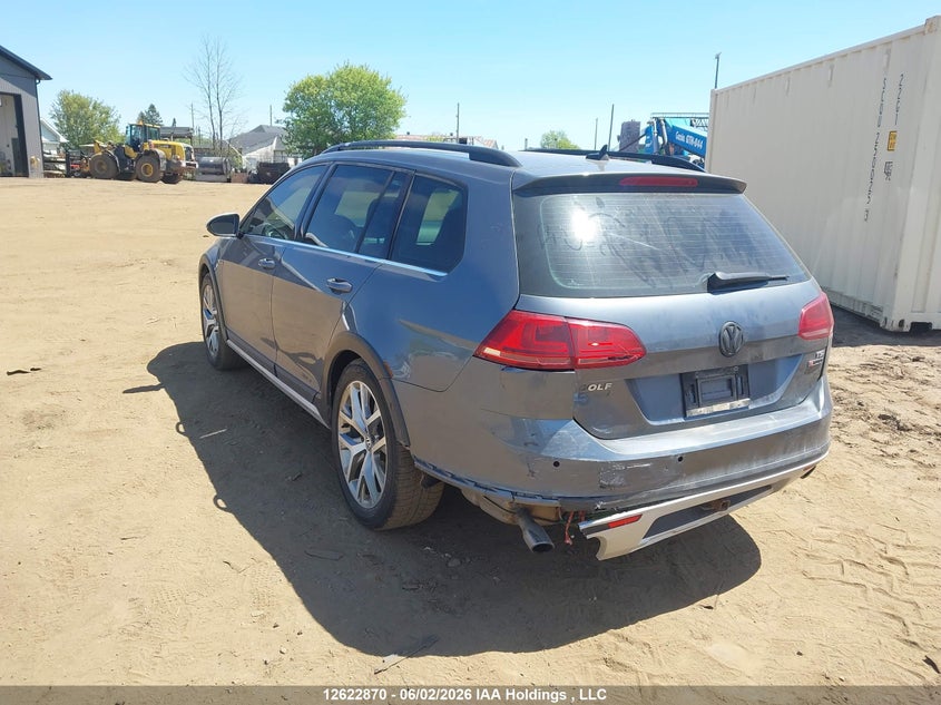 Vin: 3vwh17au7hm543541, lot: 3022302, volkswagen golf alltrack 1.8 tsi 20173