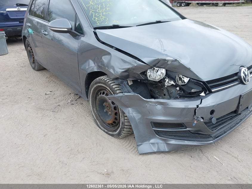 2015 Volkswagen Golf 1.8 Tsi Comfortline/1.8 Tsi Highline/1.8 Tsi Trendline VIN: 3VW217AU5FM084125 Lot: 12602361X