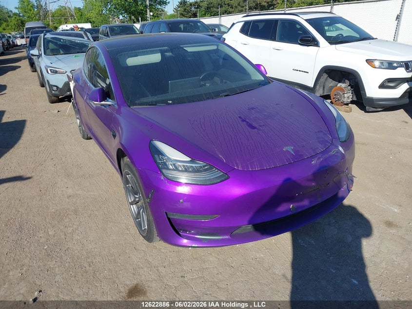 Vin: 5yj3e1ea2jf026592, lot: 3022329, tesla model 3 long range/mid range 2018 img_1