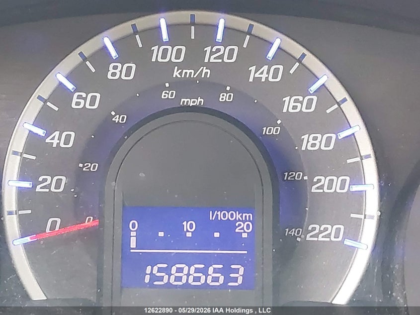 2011 Honda Fit Lx VIN: JHMGE8H55BC801795 Lot: 12622890