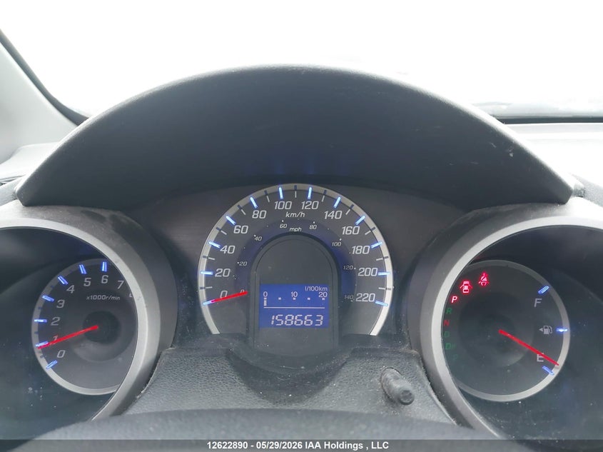 2011 Honda Fit Lx VIN: JHMGE8H55BC801795 Lot: 12622890