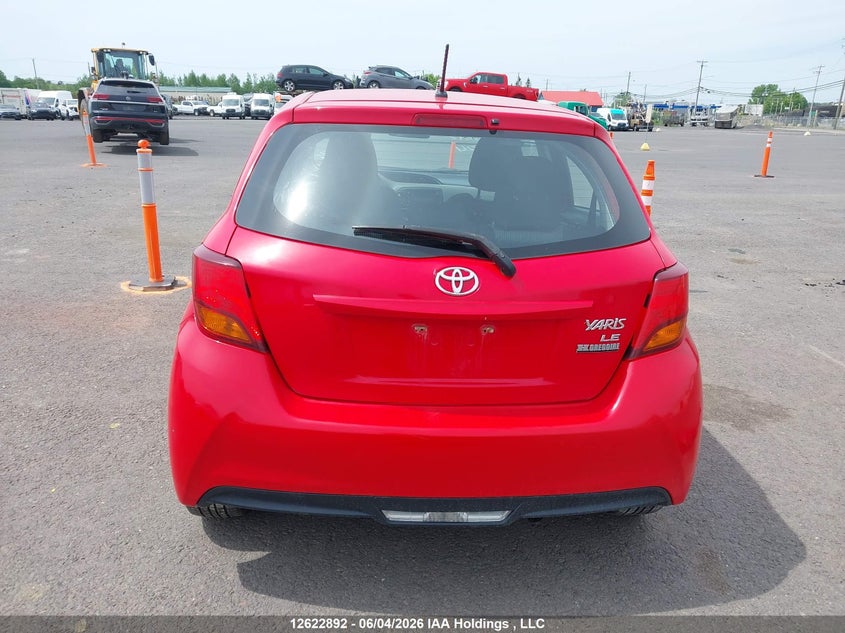 2015 Toyota Yaris Le VIN: VNKKTUD33FA052261 Lot: 12622892