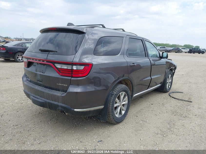 Vin: 1c4rdjdg6fc239861, lot: 3022360, dodge durango limited 20154