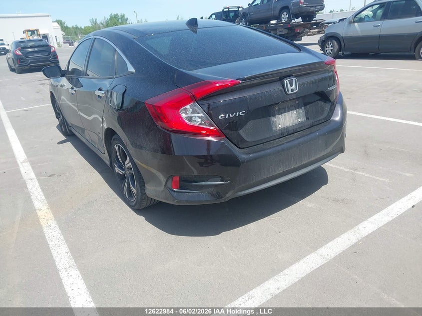 Vin: 2hgfc1f94gh106150, lot: 3022434, honda civic touring 20163
