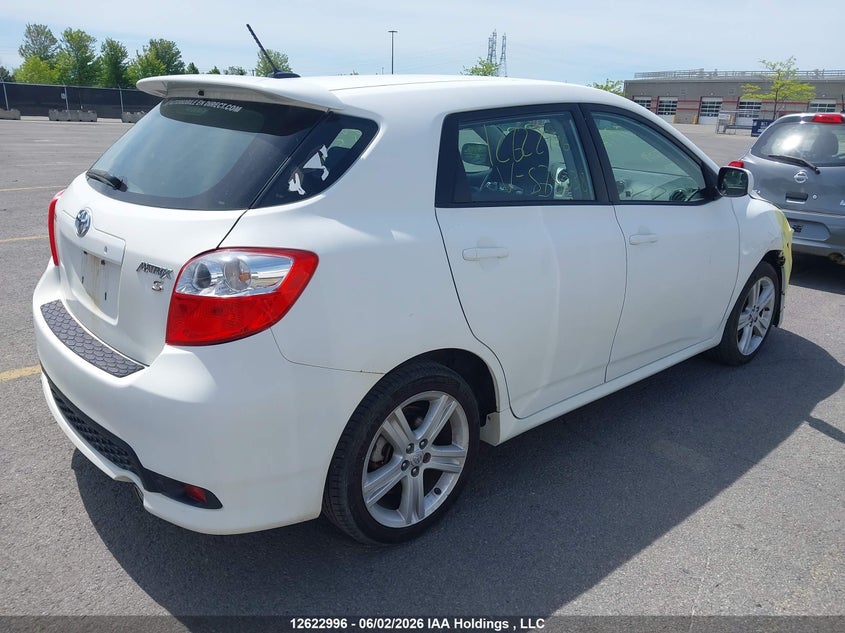Vin: 2t1ku4ee2bc575038, lot: 3022446, toyota matrix 20114