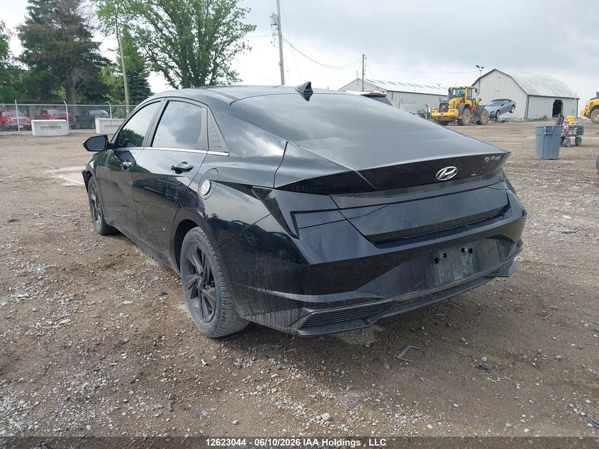 Vin: kmhln4aj9nu032180, lot: 3022494, hyundai elantra hybrid ultimate with two-tone interior 20223