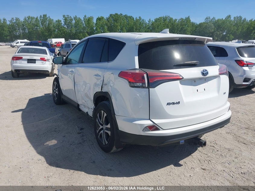 Vin: 2t3zfrev9gw274849, lot: 3022503, toyota rav4 le 20163