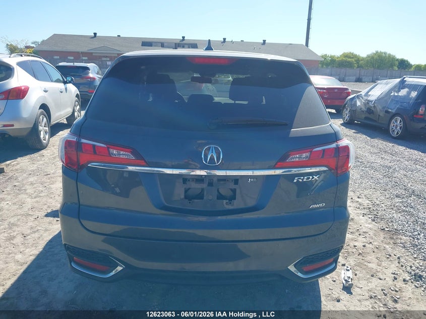 2016 Acura Rdx Tech Package VIN: 5J8TB4H59GL801552 Lot: 12623063