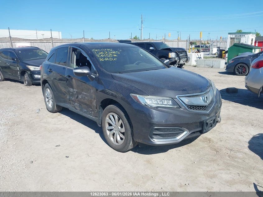 2016 Acura Rdx Tech Package VIN: 5J8TB4H59GL801552 Lot: 12623063
