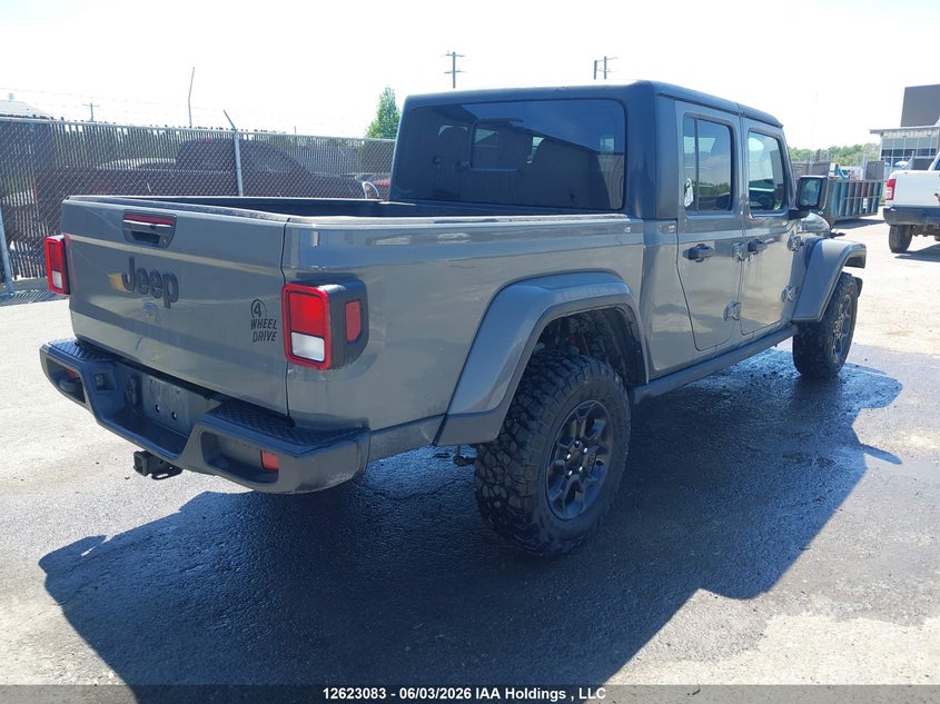 2023 Jeep Gladiator 3.6 Sport Grey Lot 111012623083 Vin 1C6HJTAG5PL540036