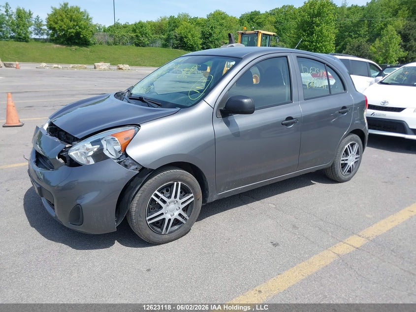 2016 Nissan Micra, Front, IAAI, VIN 3N1CK3CP4GL265344 — photo 2