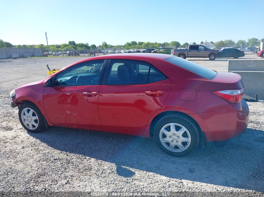 2014 TOYOTA COROLLA SEDAN 1.8L I-4 DOHC, VVT, 132HP