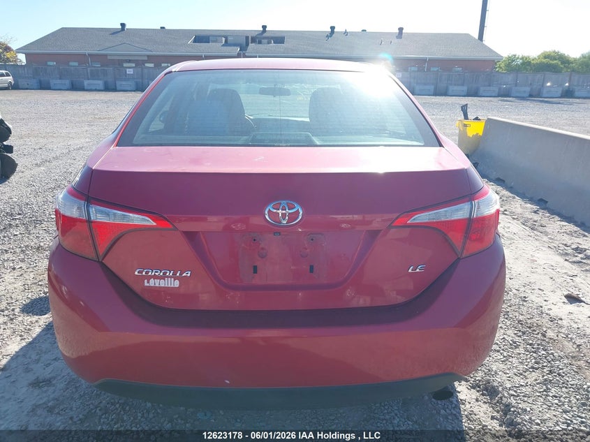 2014 TOYOTA COROLLA SEDAN 1.8L I-4 DOHC, VVT, 132HP