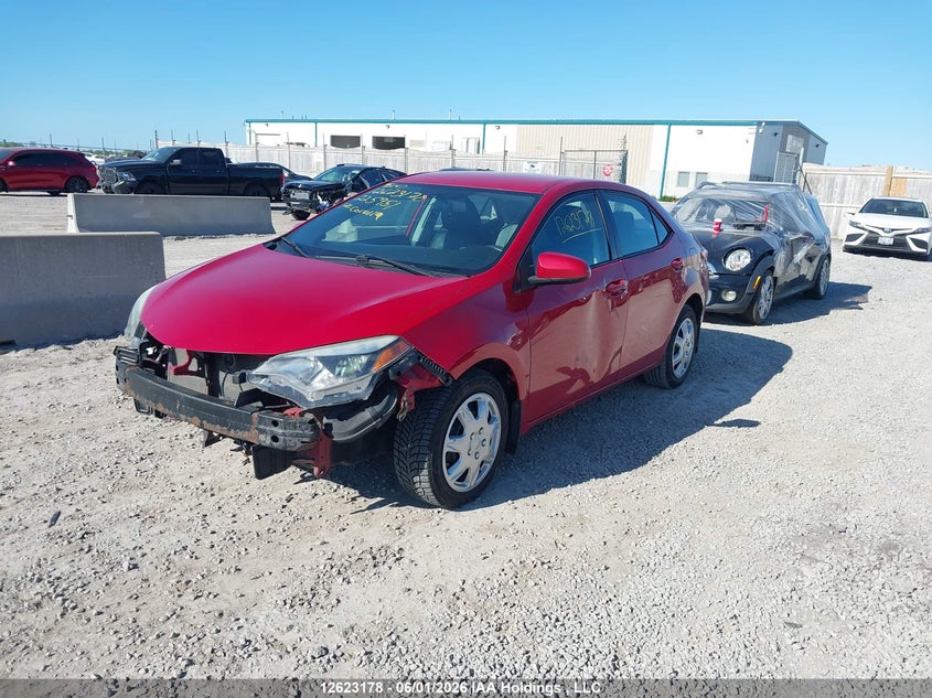 2014 TOYOTA COROLLA SEDAN 1.8L I-4 DOHC, VVT, 132HP