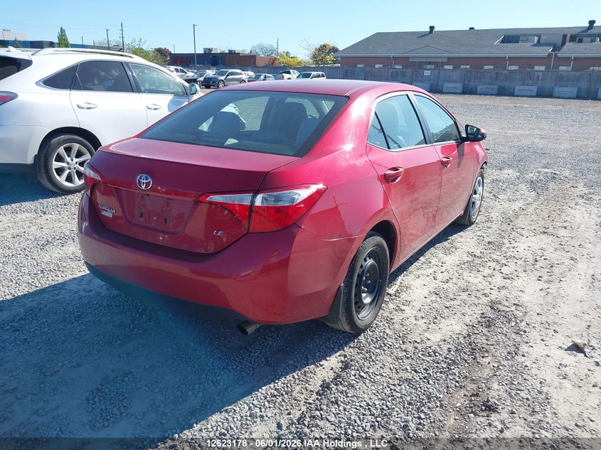 2014 TOYOTA COROLLA SEDAN 1.8L I-4 DOHC, VVT, 132HP