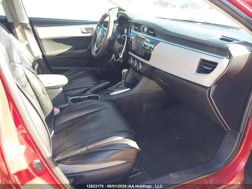 2014 TOYOTA COROLLA SEDAN 1.8L I-4 DOHC, VVT, 132HP