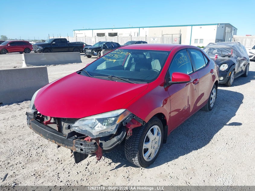 2014 TOYOTA COROLLA SEDAN 1.8L I-4 DOHC, VVT, 132HP