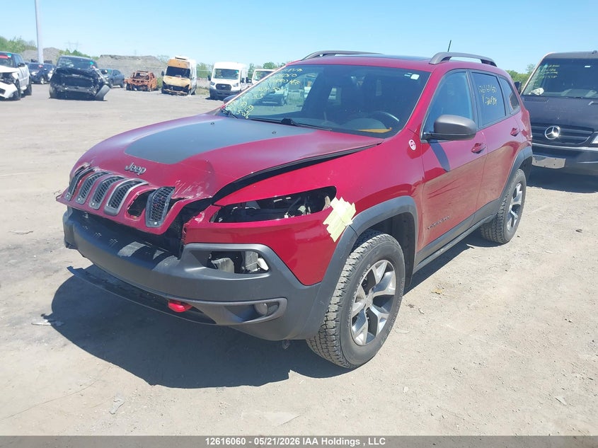 Vin: 1c4pjmbs5gw224504, lot: 3022662, jeep cherokee trailhawk 20162