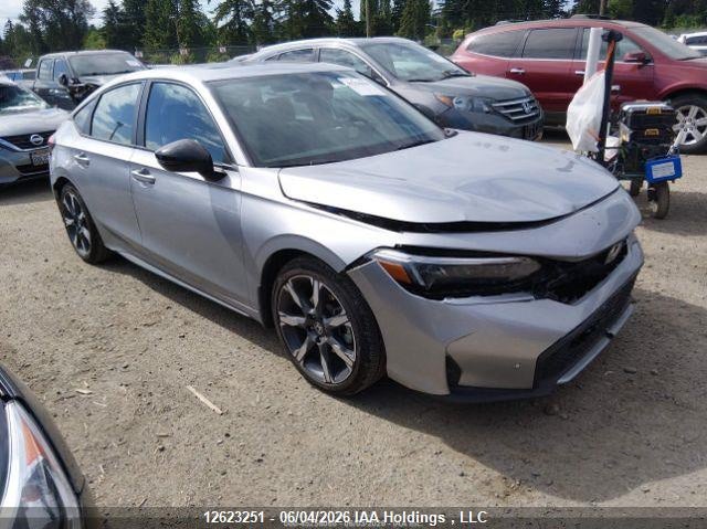 Vin: 19xfl4h97se401079, lot: 3022733, honda civic sport touring 2025 img_1