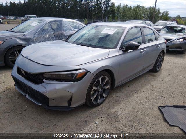 Vin: 19xfl4h97se401079, lot: 3022733, honda civic sport touring 20253