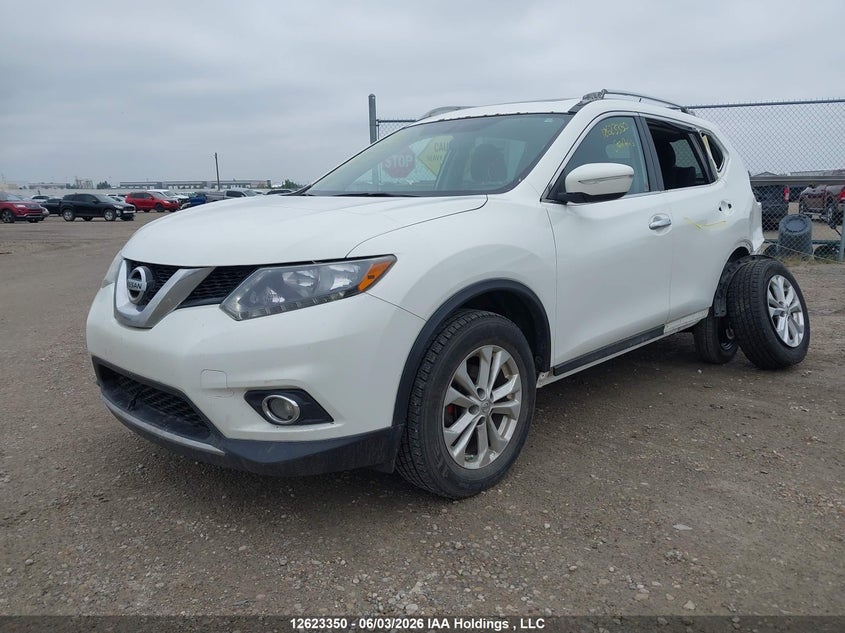 2014 Nissan Rogue, Удар ззаду, IAAI, VIN 5N1AT2MV8EC859951 — фото 2
