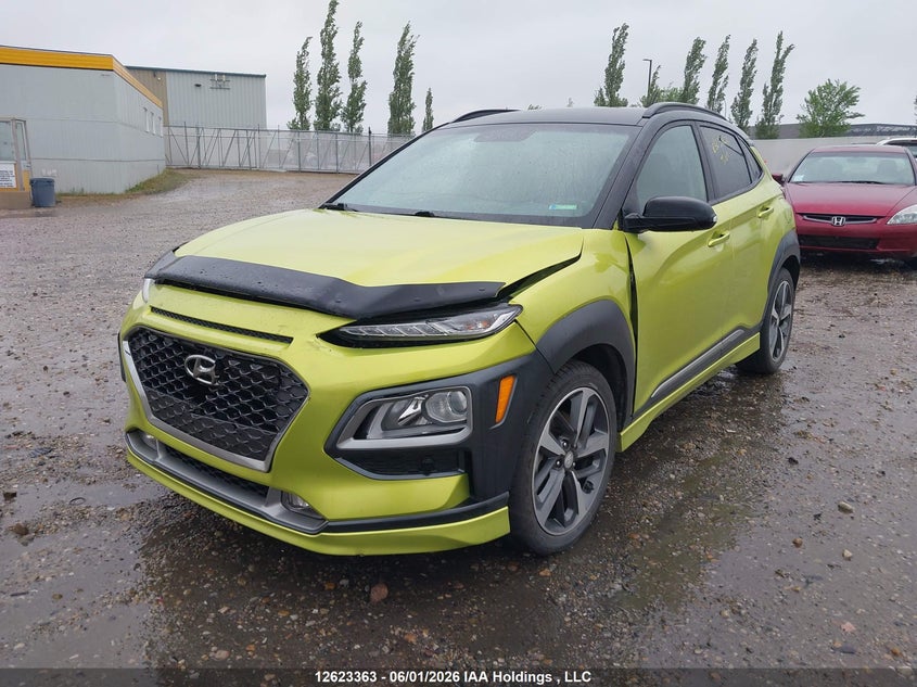 Vin: km8k3ca55lu541145, lot: 3022848, hyundai kona limited 20202