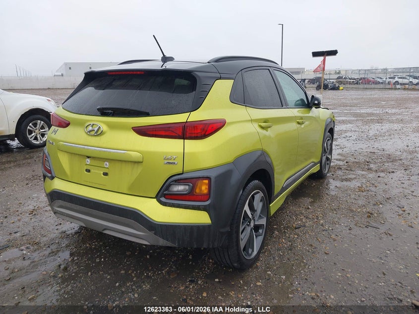 Vin: km8k3ca55lu541145, lot: 3022848, hyundai kona limited 20204