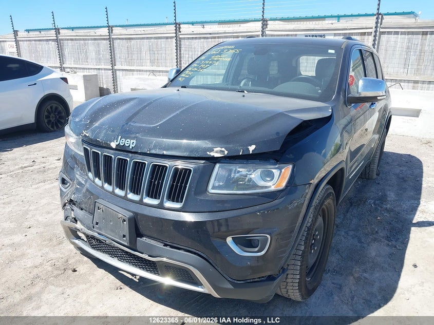 2016 Jeep Grand Cherokee Limited, Front, IAAI, VIN 1C4RJFBG7GC319972 — photo 2