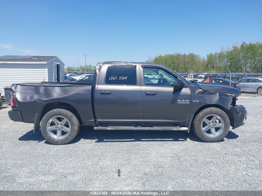 2018 Ram 1500 5.7 Ram St grey Lot 111012623368 Vin 3C6RR7KTXJG151865