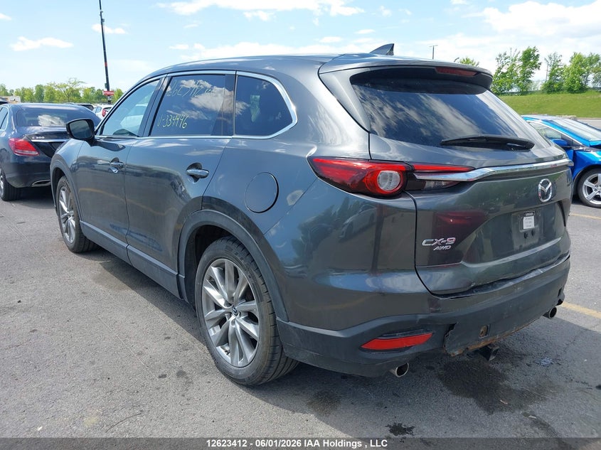 Vin: jm3tcbcy4k0334446, lot: 3022899, mazda cx-9 touring 20193